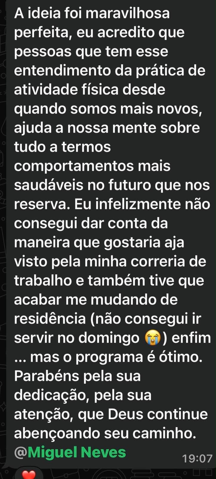 Depoimento real de participante do Desafio ELITE21 6