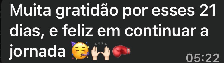 Depoimento real de participante do Desafio ELITE21 5